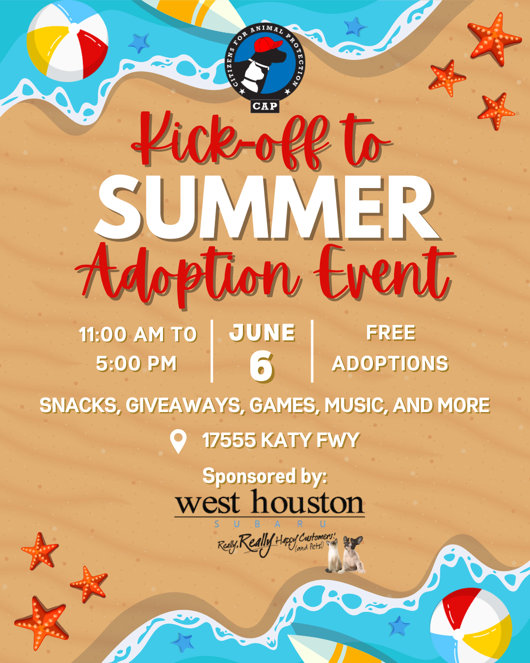 Kick off to Summer Adoption Event 1